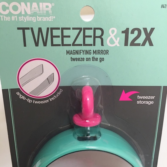 Conair Makeup Tweezer 2x Magnifying 3 Mirror Conair Angle Tip